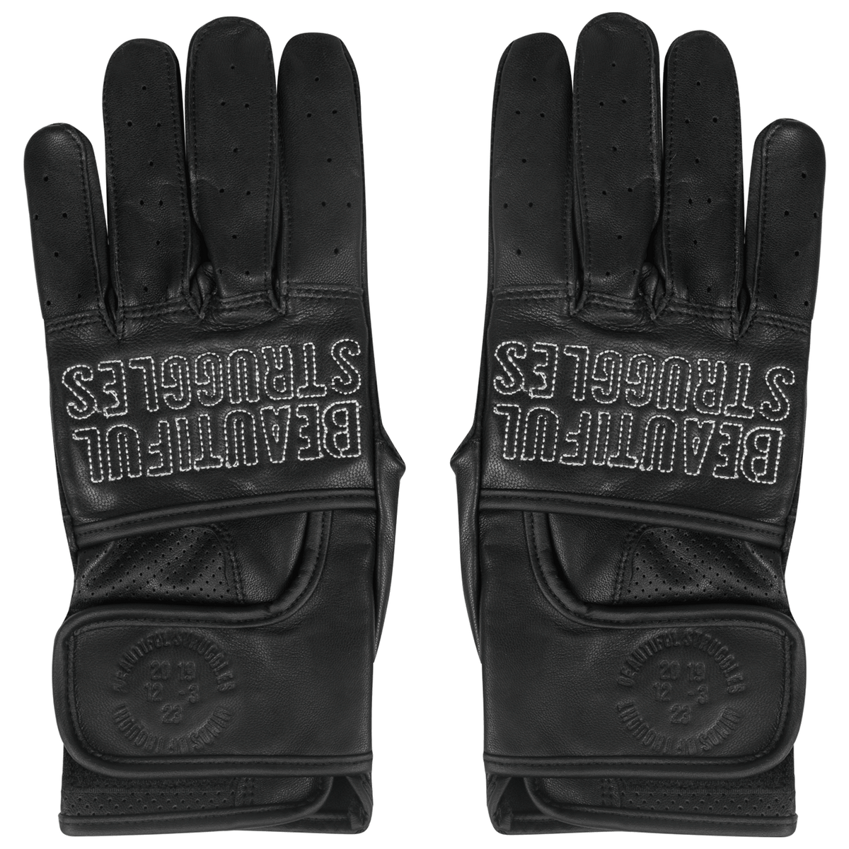 Leather Gloves Black