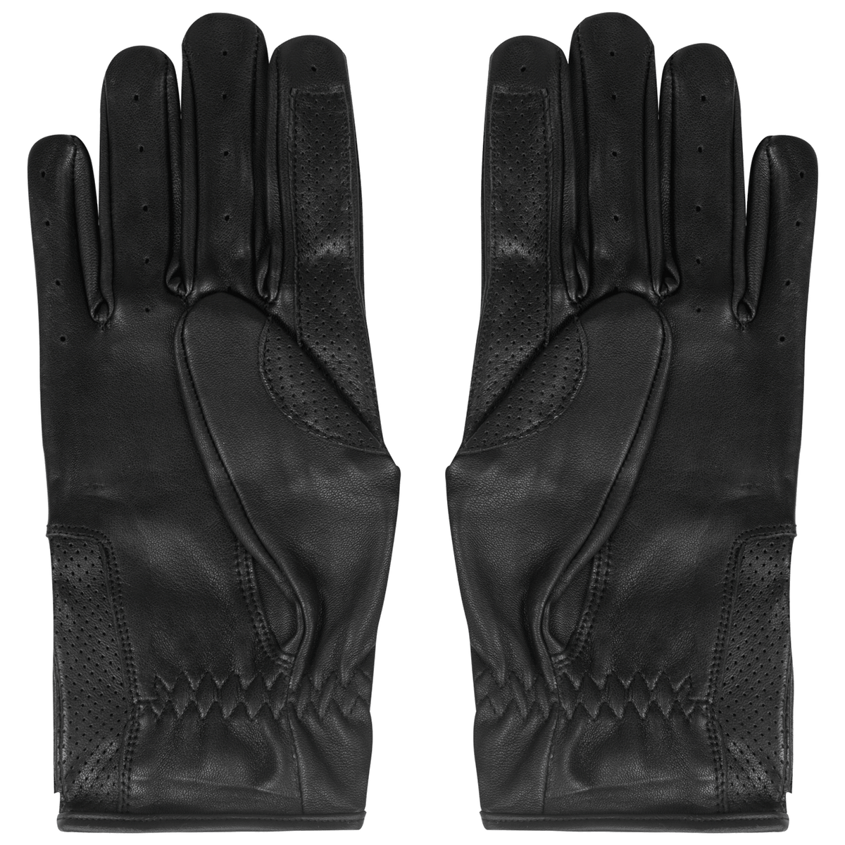 Leather Gloves Black