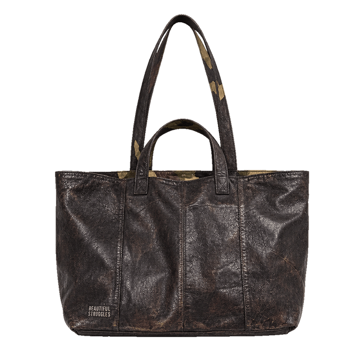 Reversible Leather Shopper