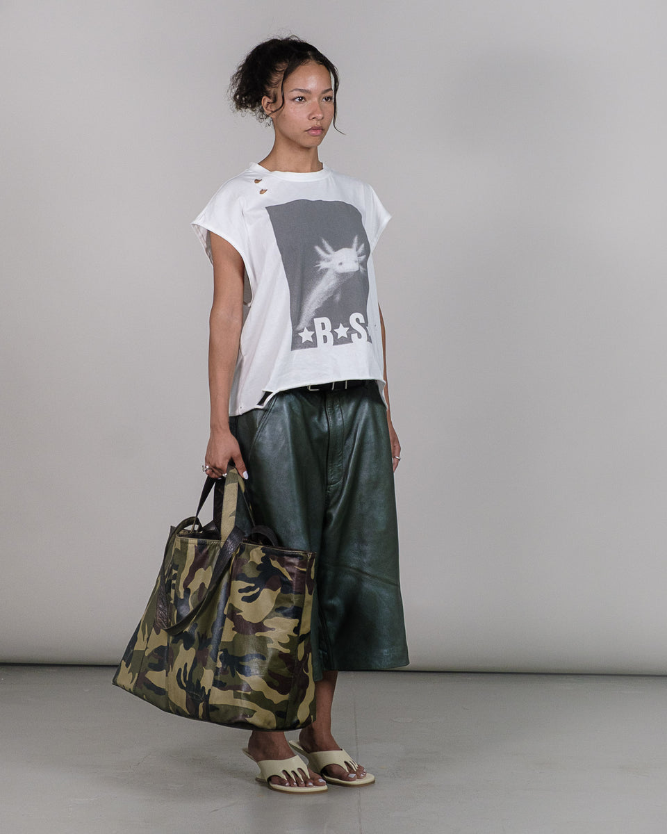 Reversible Leather Shopper