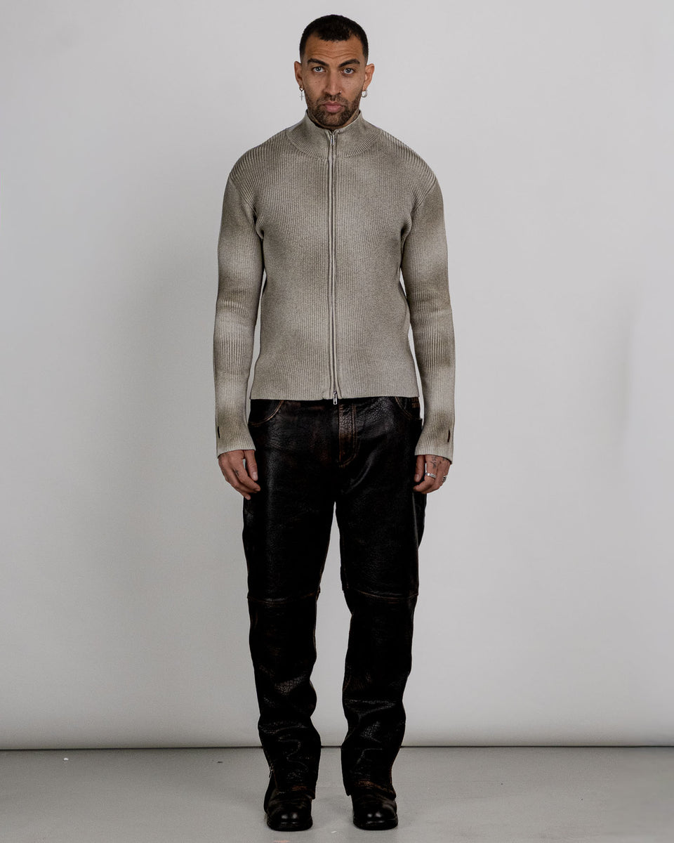 A Slim Knit Cardigan