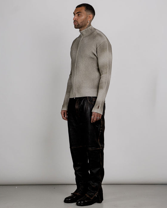 A Slim Knit Cardigan