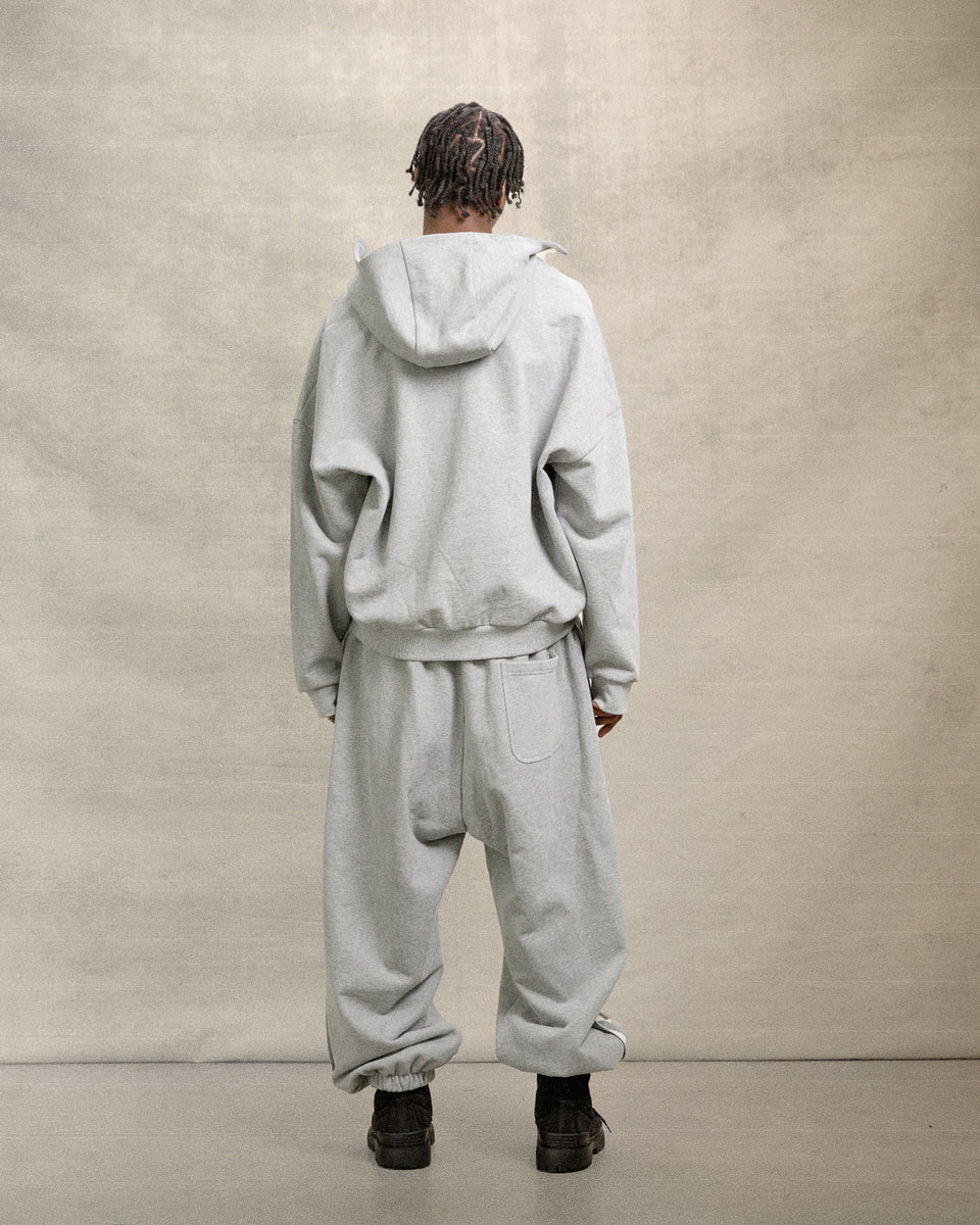 Zip-Up Hoodie Light