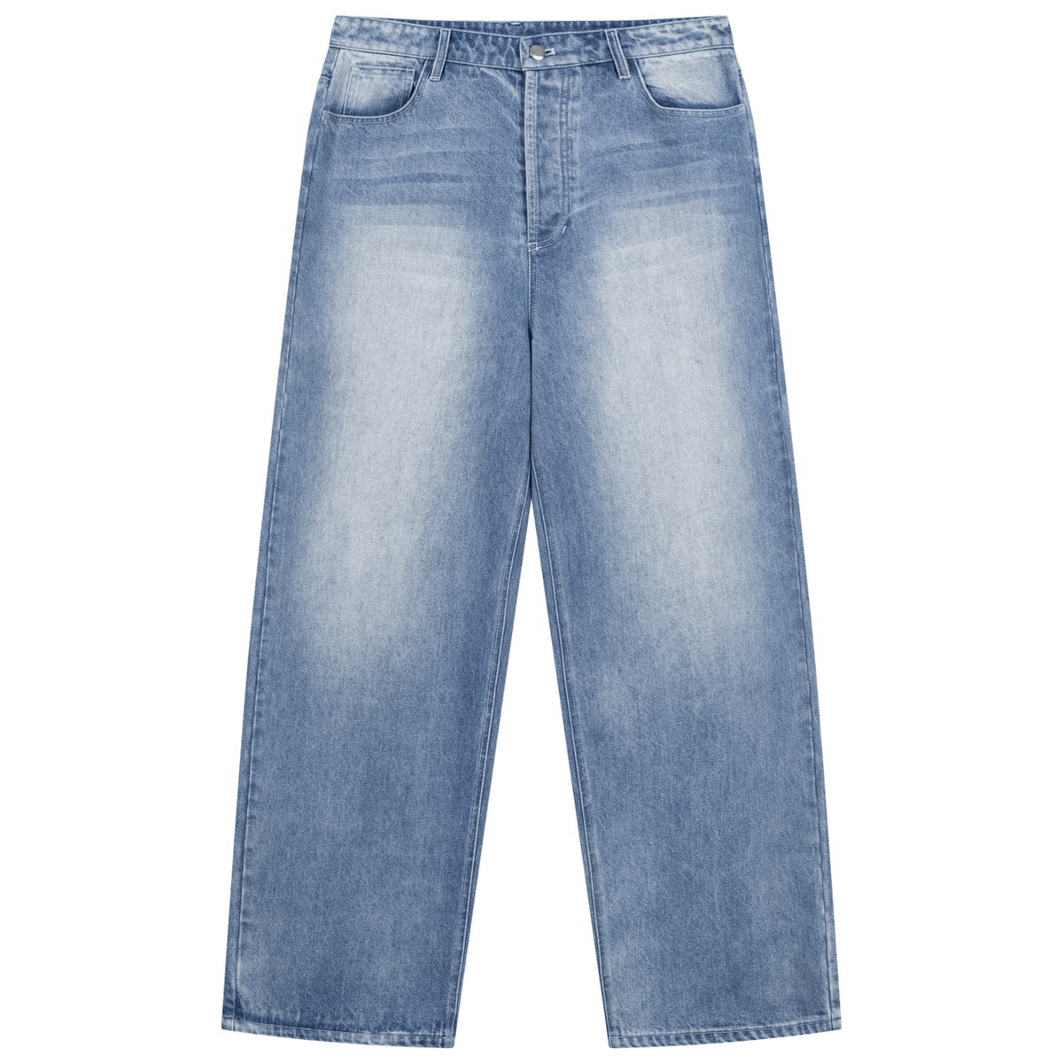 Wide Leg Denim Blue