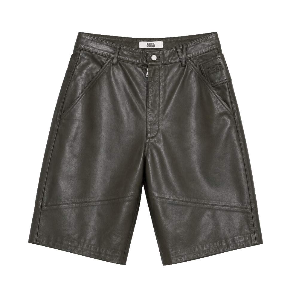 Vintage Leather Shorts