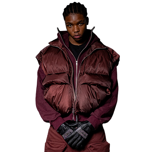 Nylon Puffer Vest