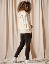 Hoodie "Logo" Creme