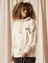 Hoodie "Logo" Creme
