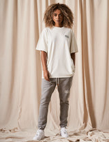 T-Shirt "Logo" Creme