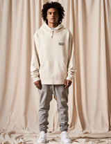 Hoodie "Logo" Creme