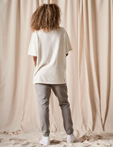 T-Shirt "Logo" Creme