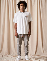 Sweatpant "Logo" Light Grey Melange