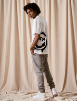 Sweatpant "Logo" Light Grey Melange