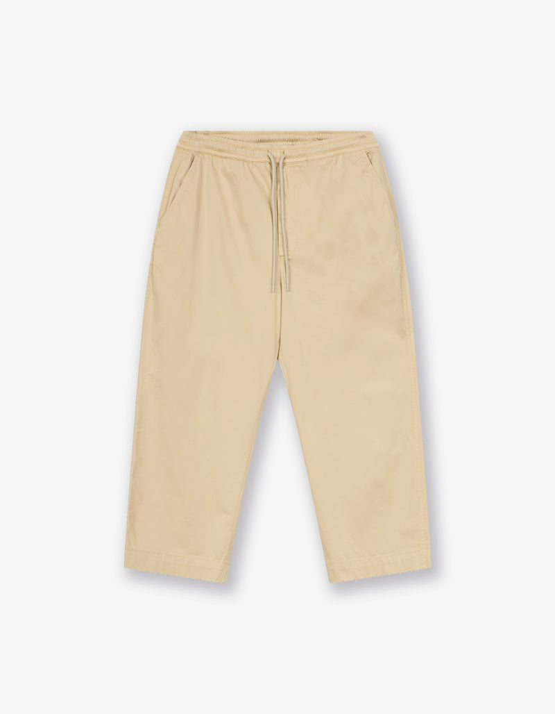 Wide Leg Chino Beige
