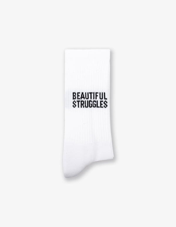 Socks "Logo" White