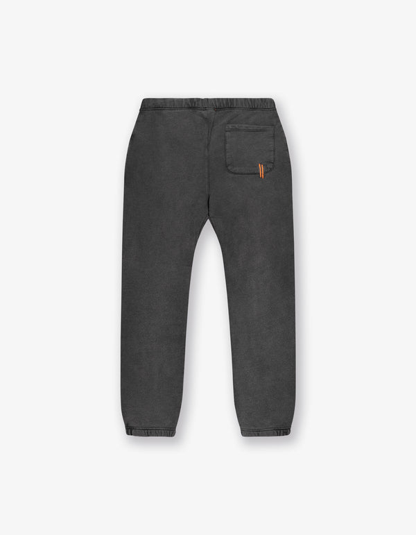 Sweatpant "Logo" Black Washed