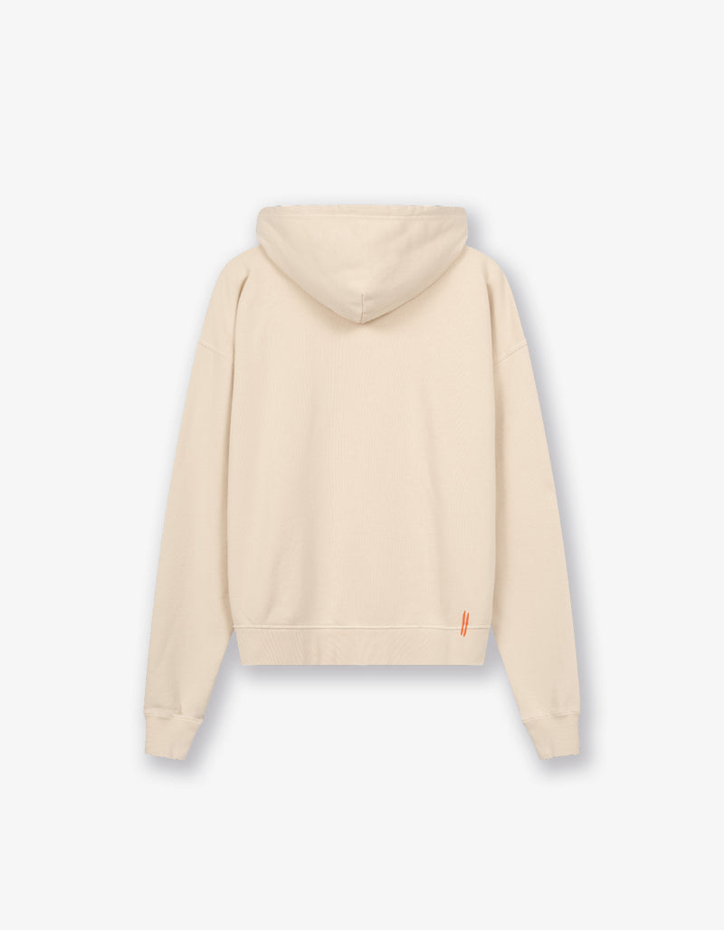 Hoodie "Logo" Creme