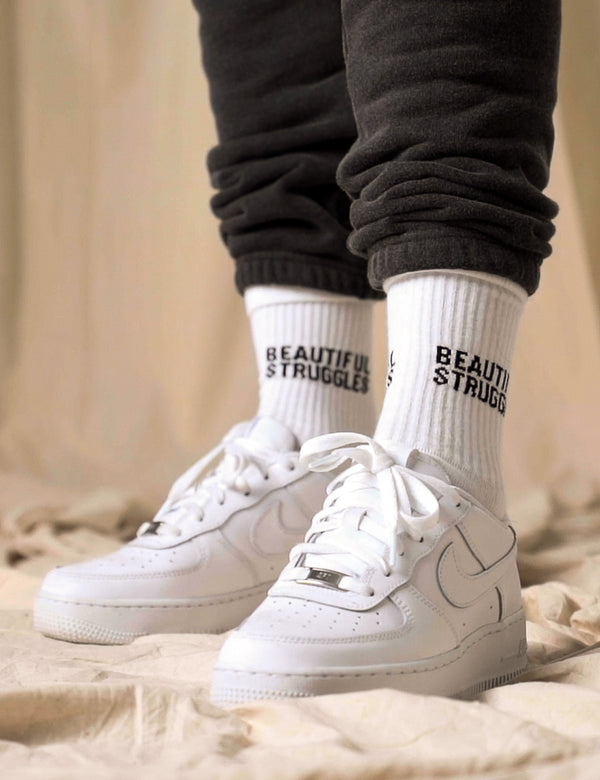 Socks "Logo" White