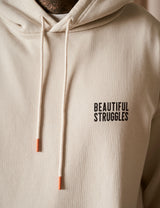 Hoodie "Logo" Creme