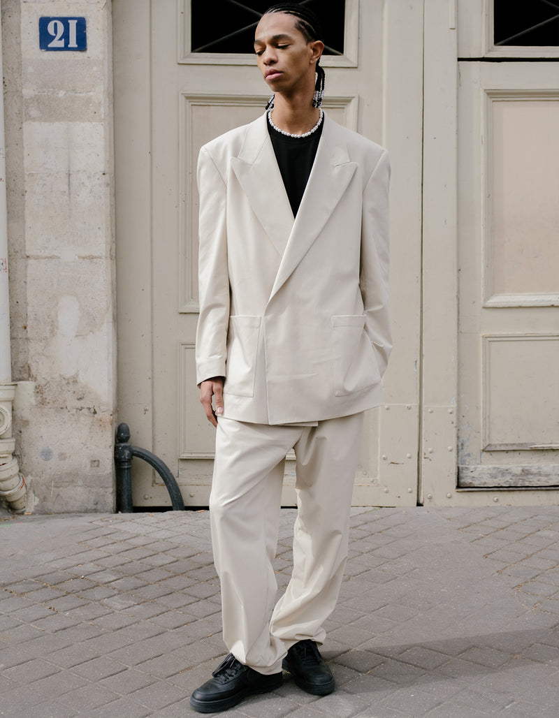 BS x Bundesliga Suit Pants Beige
